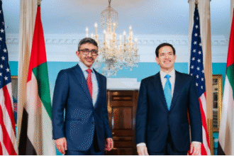 UAE Foreign Minister Concludes U.S.