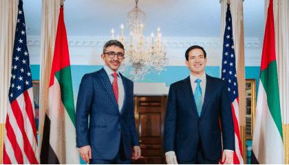 UAE Foreign Minister Concludes U.S.